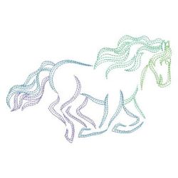 Colorful Forest Animal Outlines 06(Md) machine embroidery designs