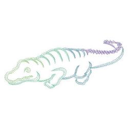 Colorful Forest Animal Outlines 08(Lg) machine embroidery designs