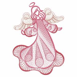 Rippled Colorful Angels 07(Md) machine embroidery designs