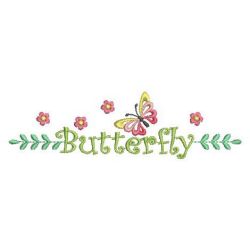 Colorful Butterfly Borders 04(Md) machine embroidery designs