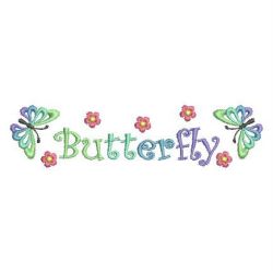 Colorful Butterfly Borders 05(Lg) machine embroidery designs