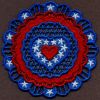 FSL Patriotic Doily 12