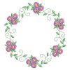 Heirloom Flower Wreath(Sm)
