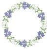 Heirloom Flower Wreath 05(Lg)