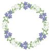 Heirloom Flower Wreath 05(Lg)