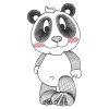 Vintage Cute Panda(Sm)