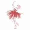 Watercolor Ballet girls(Sm)
