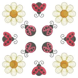 Heirloom Ladybug 05(Sm) machine embroidery designs
