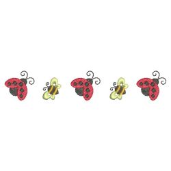 Heirloom Ladybug 10(Md) machine embroidery designs
