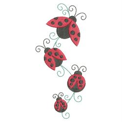 Heirloom Ladybug 11(Sm) machine embroidery designs