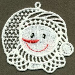 FSL Snowman Face 03 machine embroidery designs
