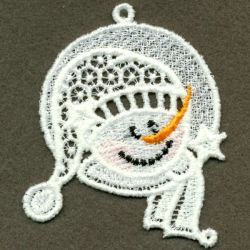 FSL Snowman Face 04 machine embroidery designs