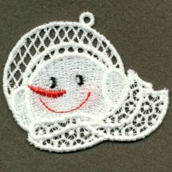 FSL Snowman Face 05 machine embroidery designs