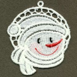 FSL Snowman Face 06 machine embroidery designs