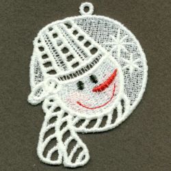 FSL Snowman Face 08 machine embroidery designs