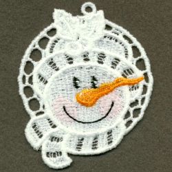 FSL Snowman Face 10 machine embroidery designs