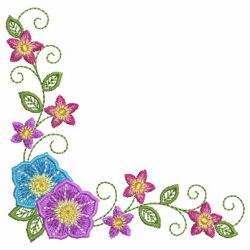Heirloom Morning Glory 02 machine embroidery designs