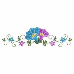 Heirloom Morning Glory 05 machine embroidery designs