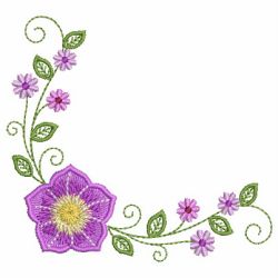 Heirloom Morning Glory 08 machine embroidery designs