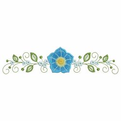 Heirloom Morning Glory 09 machine embroidery designs