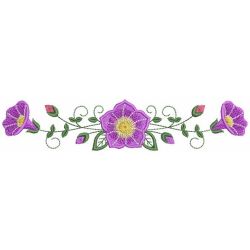 Heirloom Morning Glory 11 machine embroidery designs