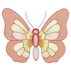 Fancy Butterfly 06(Md) machine embroidery designs