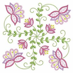 Vintage Jacobean Quilt 07(Lg) machine embroidery designs