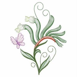 Rippled Kangaroo Paw 07(Sm) machine embroidery designs