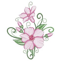 Rippled Sturts Desert Rose 07(Sm) machine embroidery designs
