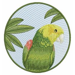 Colorful Parrots 03(Lg) machine embroidery designs