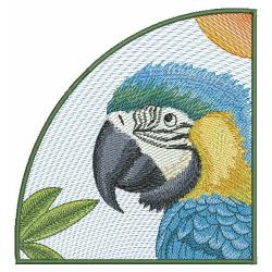 Colorful Parrots 06(Lg) machine embroidery designs