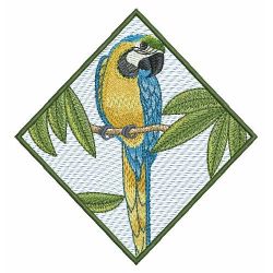 Colorful Parrots 07(Lg) machine embroidery designs