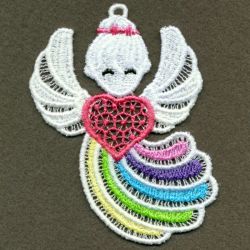 FSL Rainbow Angels 01 machine embroidery designs