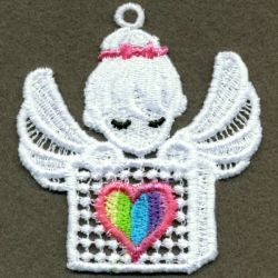 FSL Rainbow Angels 02 machine embroidery designs