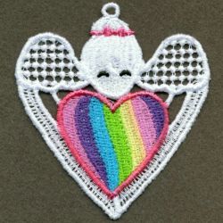FSL Rainbow Angels 04 machine embroidery designs