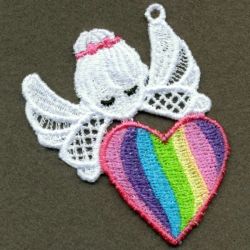 FSL Rainbow Angels 06 machine embroidery designs