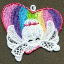 FSL Rainbow Angels 07 machine embroidery designs