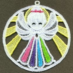 FSL Rainbow Angels 08 machine embroidery designs