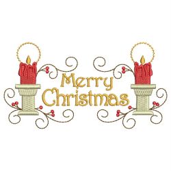 Heirloom Christmas Candles 06