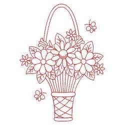 Redwork Secret Garden 1 10(Lg) machine embroidery designs