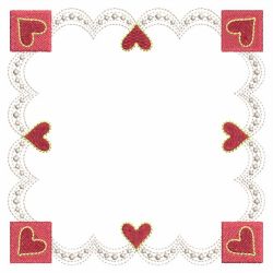 Heirloom Heart Frame 08(Sm) machine embroidery designs