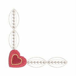 Heirloom Heart Frame 12(Sm) machine embroidery designs