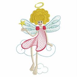 Rippled Angel Girls 06(Sm) machine embroidery designs