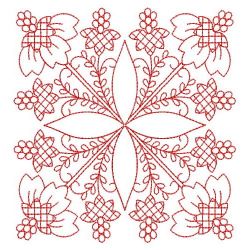 Redwork Jacobean Quilts 05(Md) machine embroidery designs