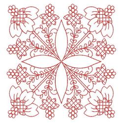 Redwork Jacobean Quilts 05(Sm) machine embroidery designs