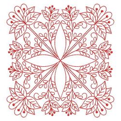 Redwork Jacobean Quilts 07(Lg)