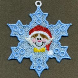 FSL Snowflake Ornament 1 10 machine embroidery designs