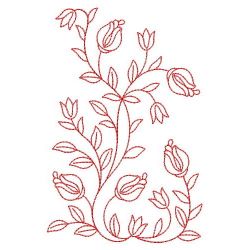 Redwork Secret Garden 2(Sm) machine embroidery designs