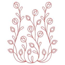 Redwork Secret Garden 2 02(Md) machine embroidery designs