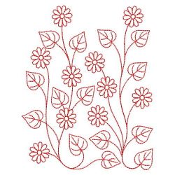 Redwork Secret Garden 2 03(Sm) machine embroidery designs